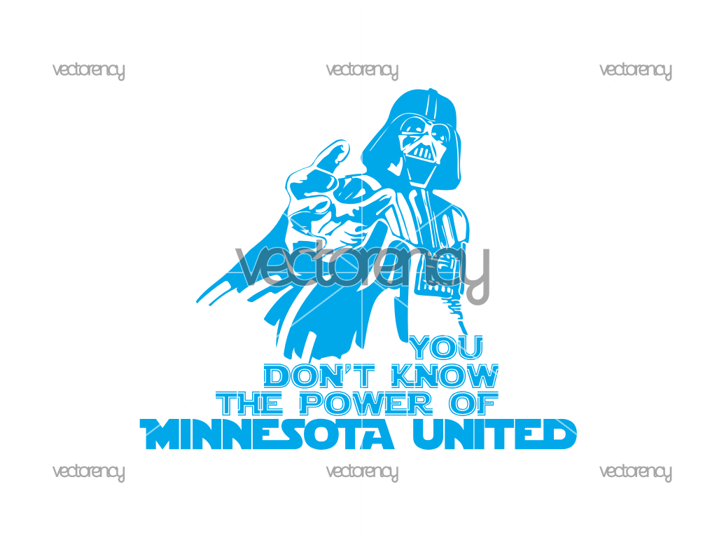 Darth Vader Minnesota United SVG Vector