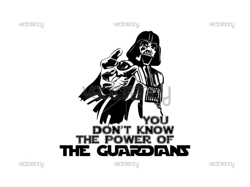 Darth Vader New York Guardians SVG