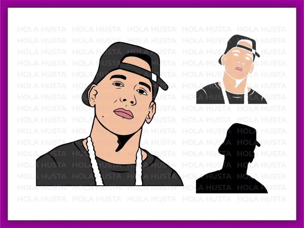 Daddy Yankee SVG Legendaddy Clipart