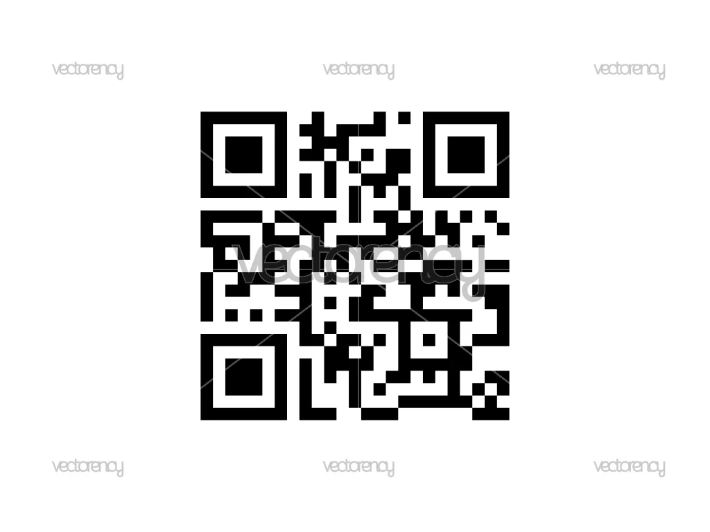 QR Barcode Files SVG