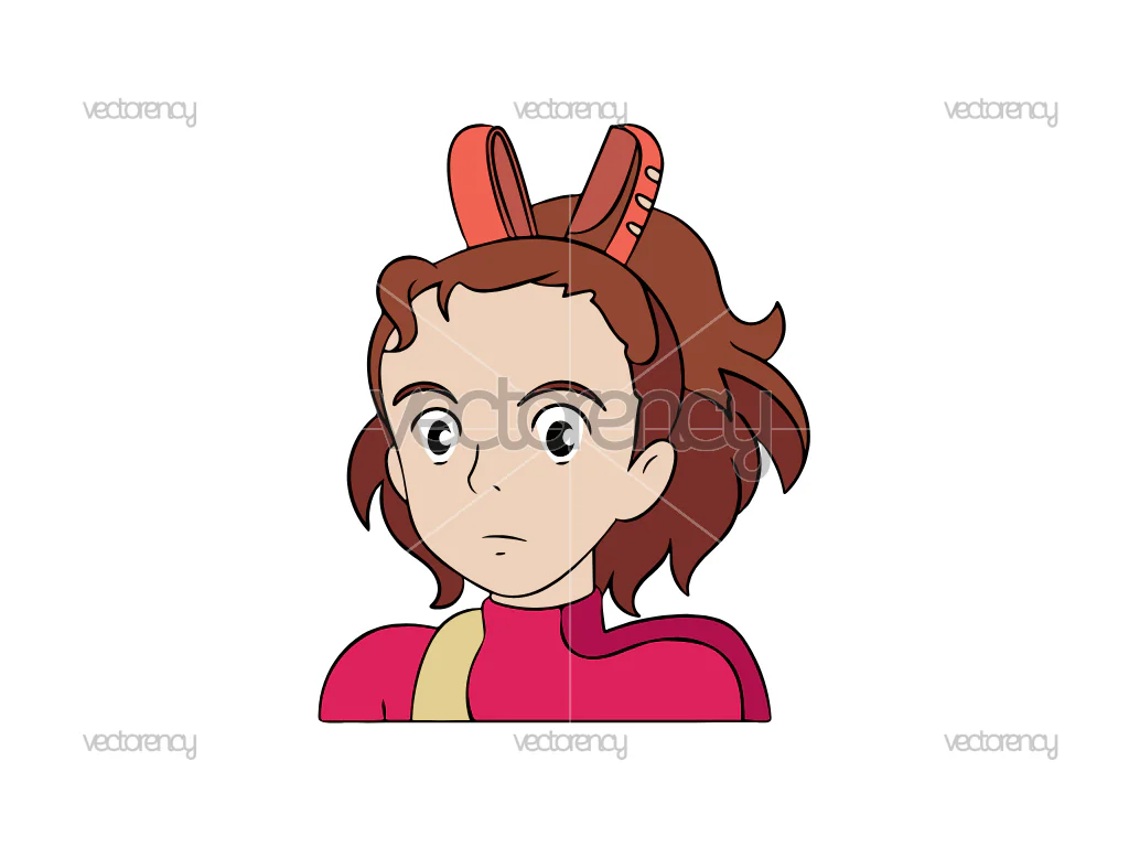 Arrietty Hunting Sugar Vector Free Download