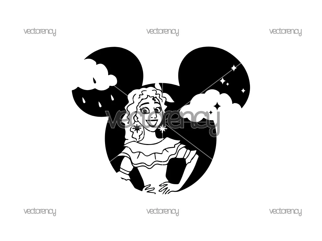 Encanto Pepa Madrigal SVG