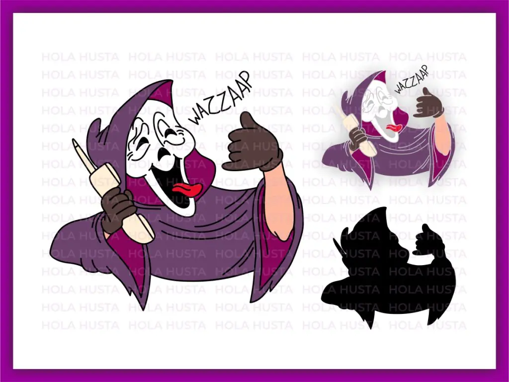 Halloween SVG Layered No You Hang Up SVG Scary Movie