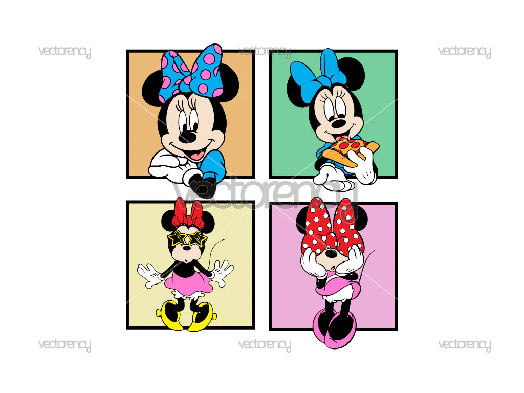 Magical Mouse SVG Cute Minnie Mouse