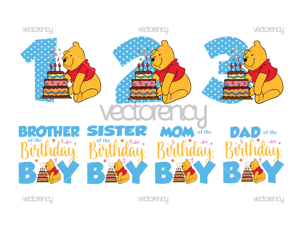 Bundle Birthday Boy PNG 1st Birthday Boy Magical Birthday