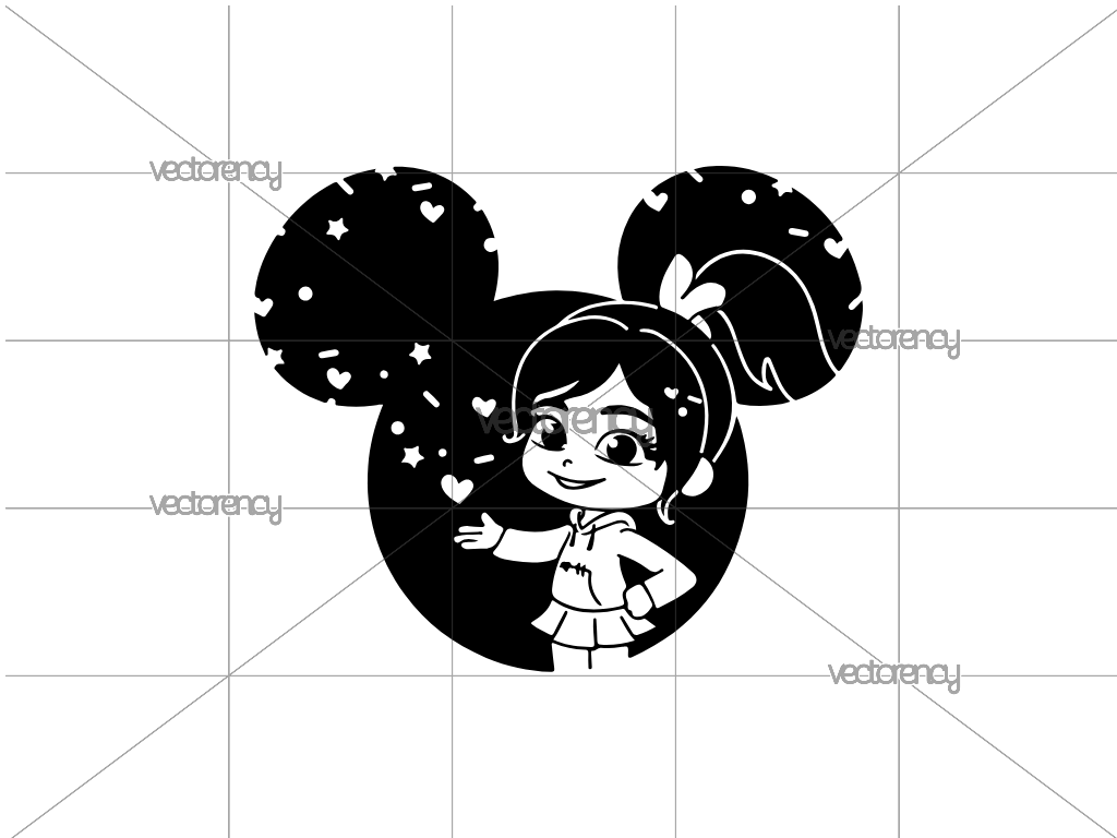 Vanellope SVG