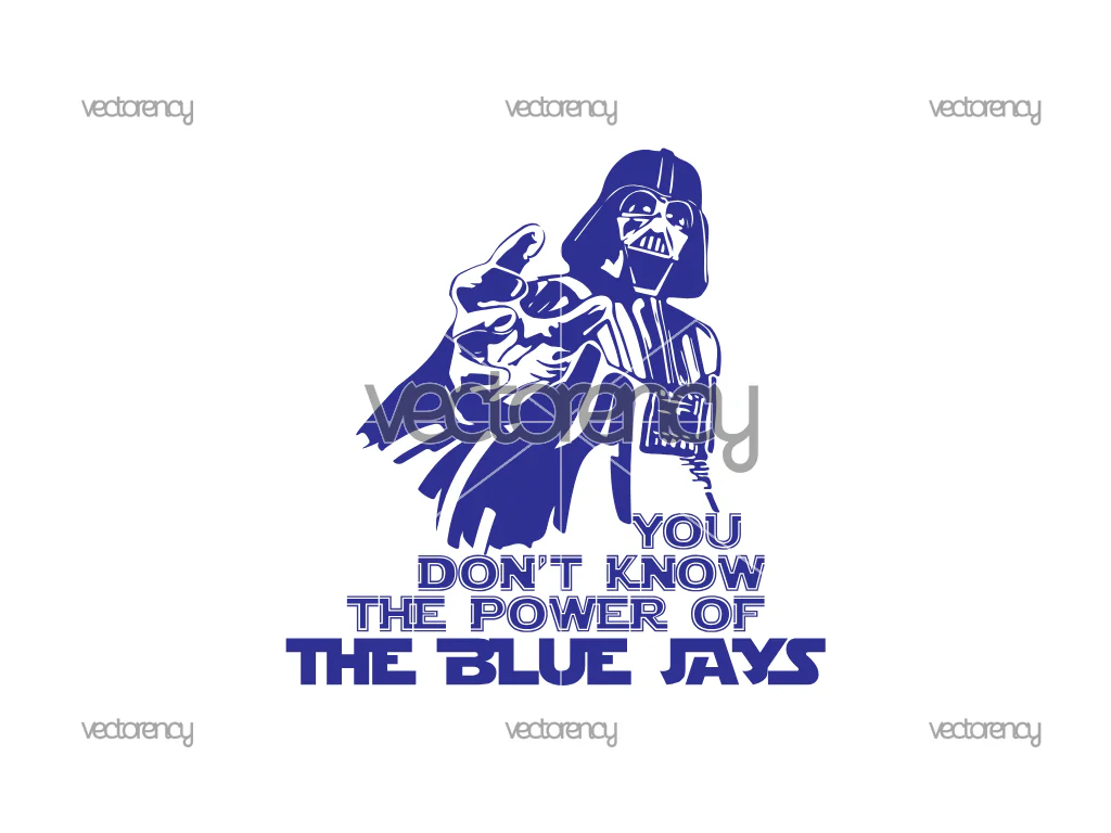 Darth Vader Toronto Blue Jays PNG Vector