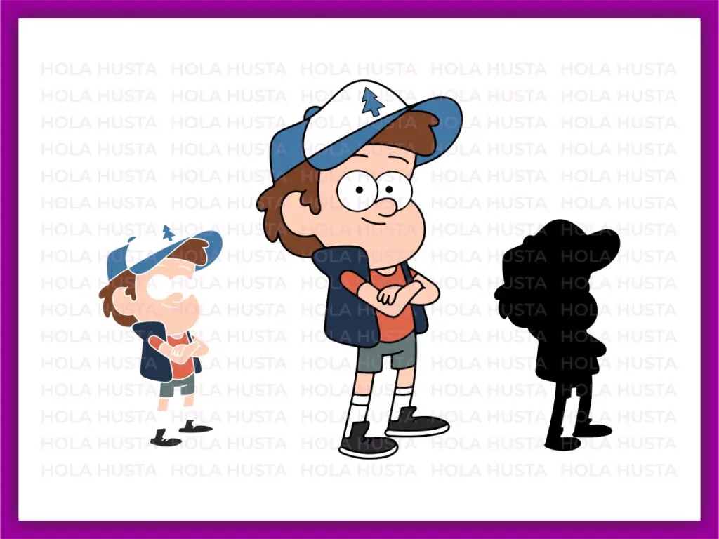 Dipper Pines SVG Vector