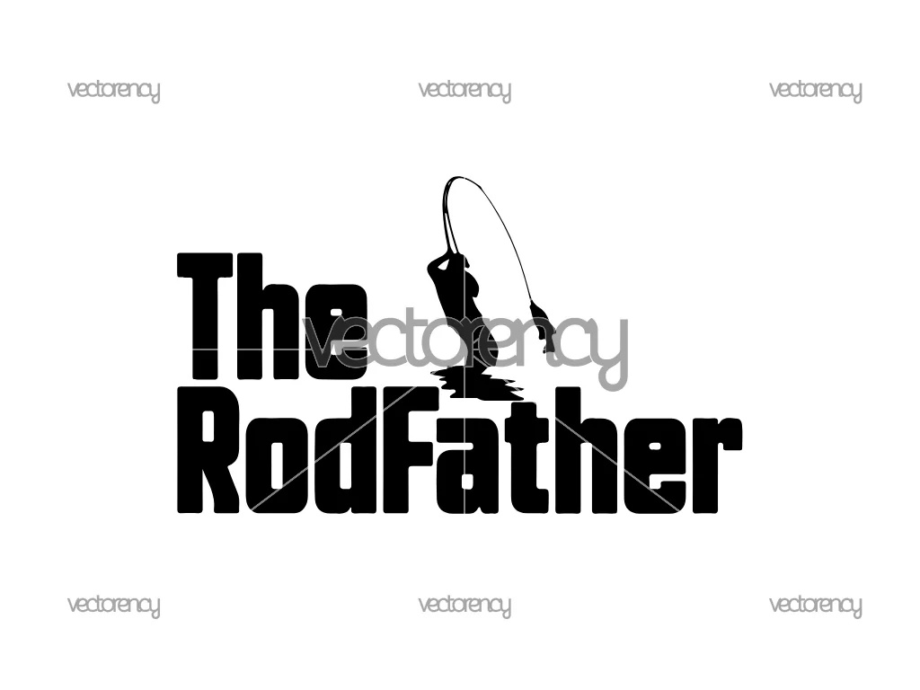 Fishing SVG The Rodfather