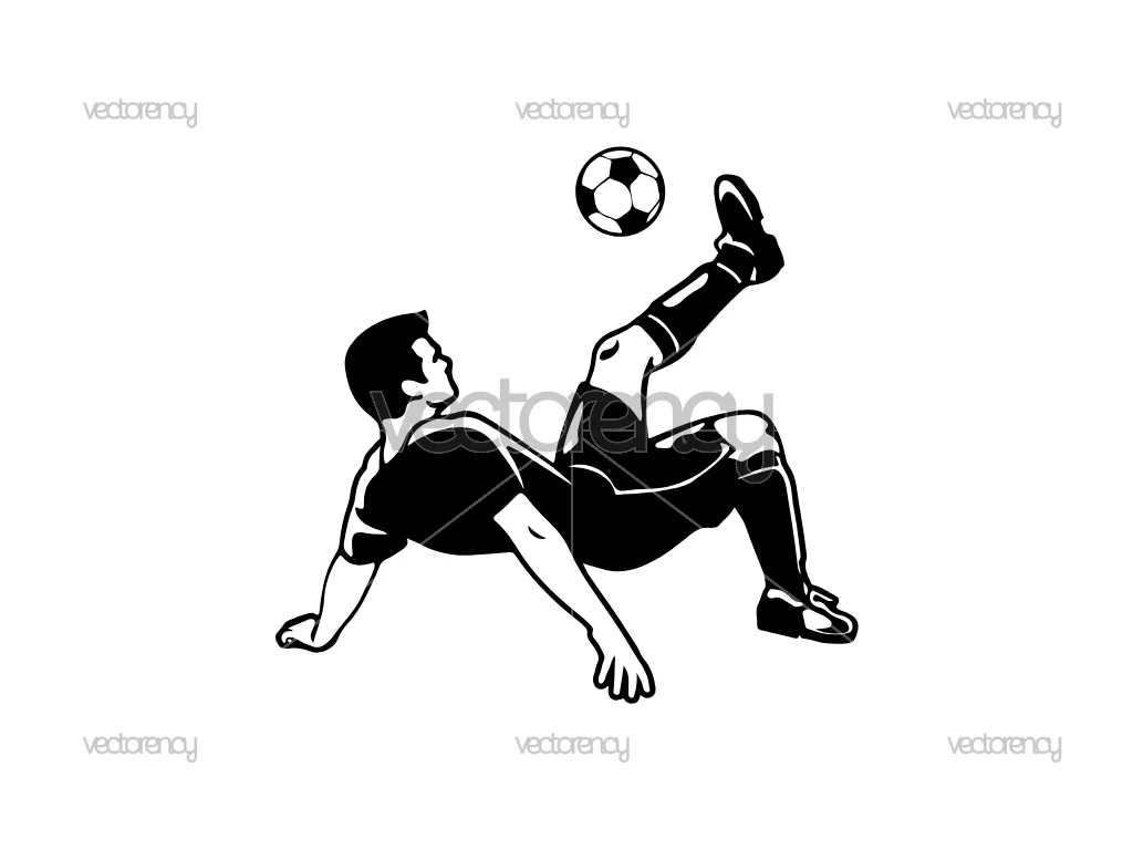 Soccer SVG Silhouette 4