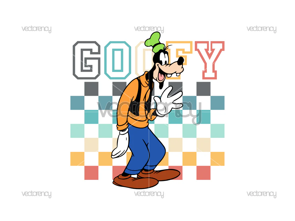 Goofy Vintage Disney SVG Vector