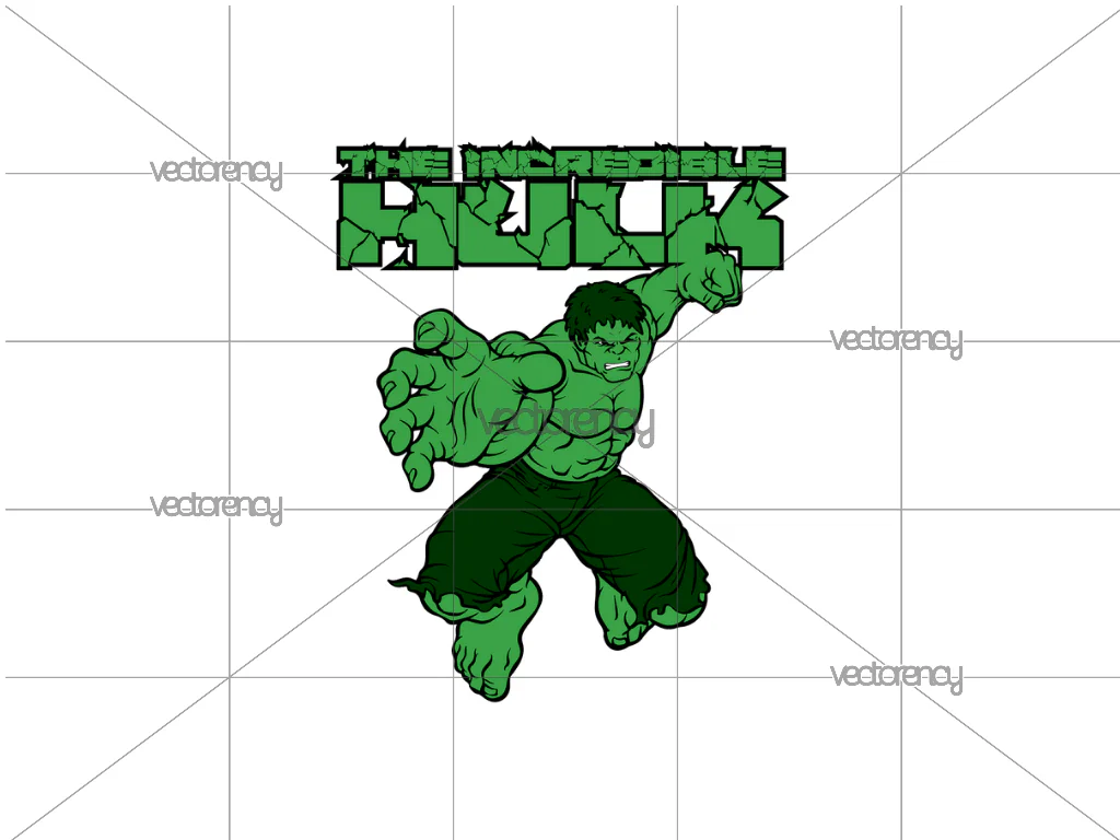 The Incredible Hulk SVG Cricut