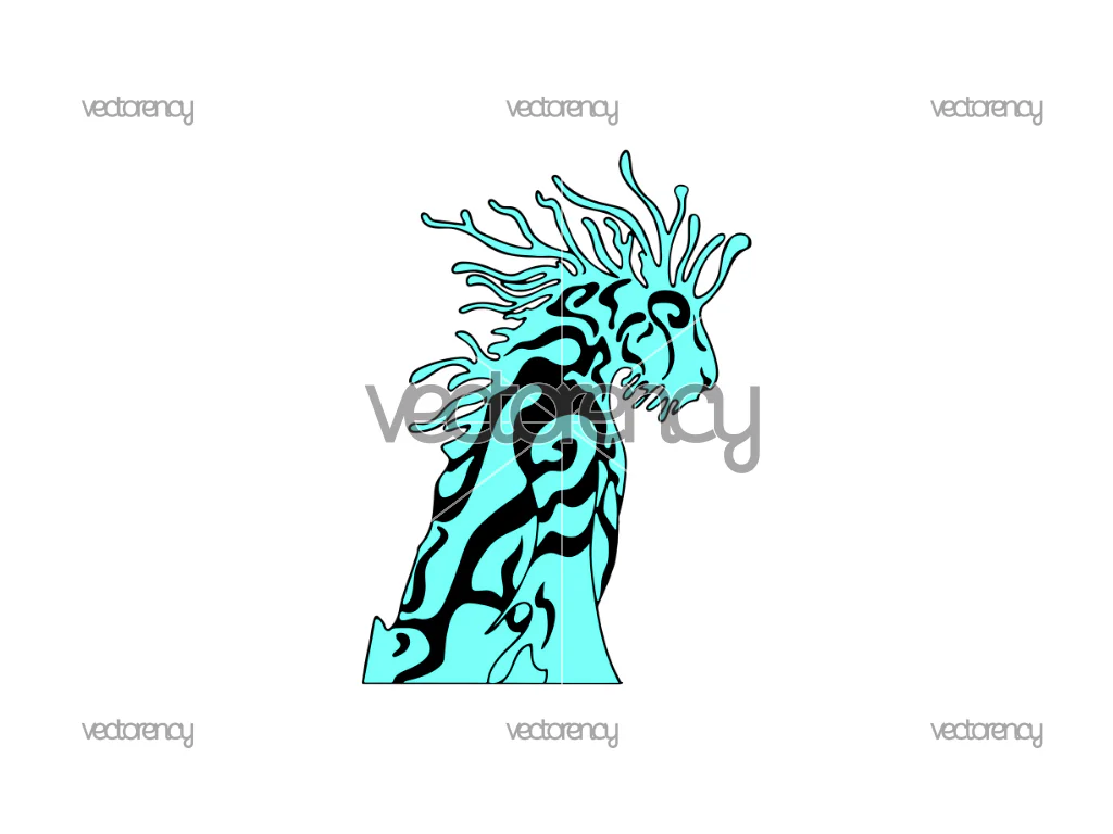 Forest Spirit Princess Mononoke Vector