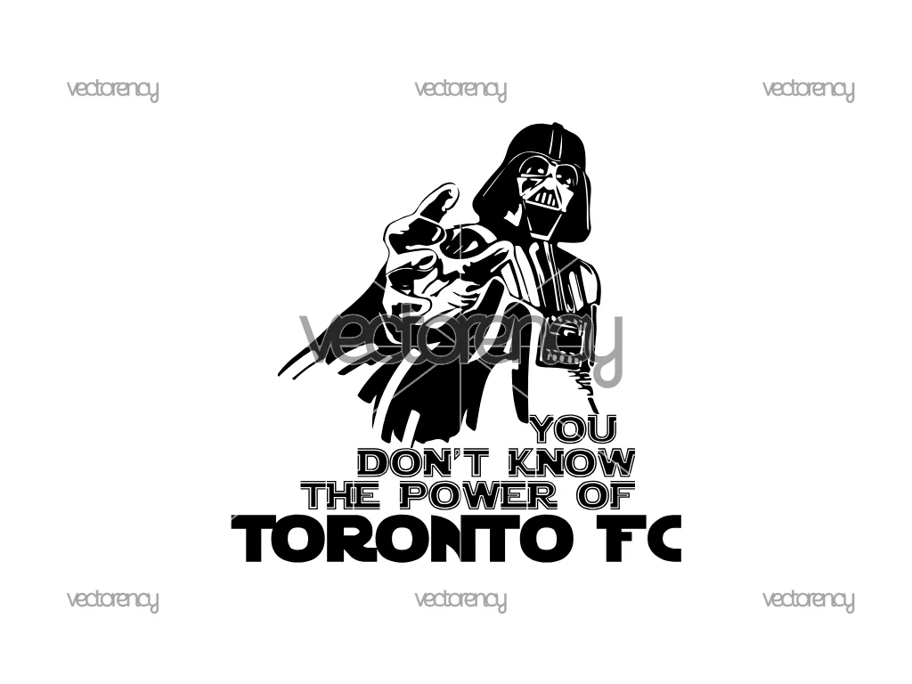 Darth Vader Toronto FC SVG Vector