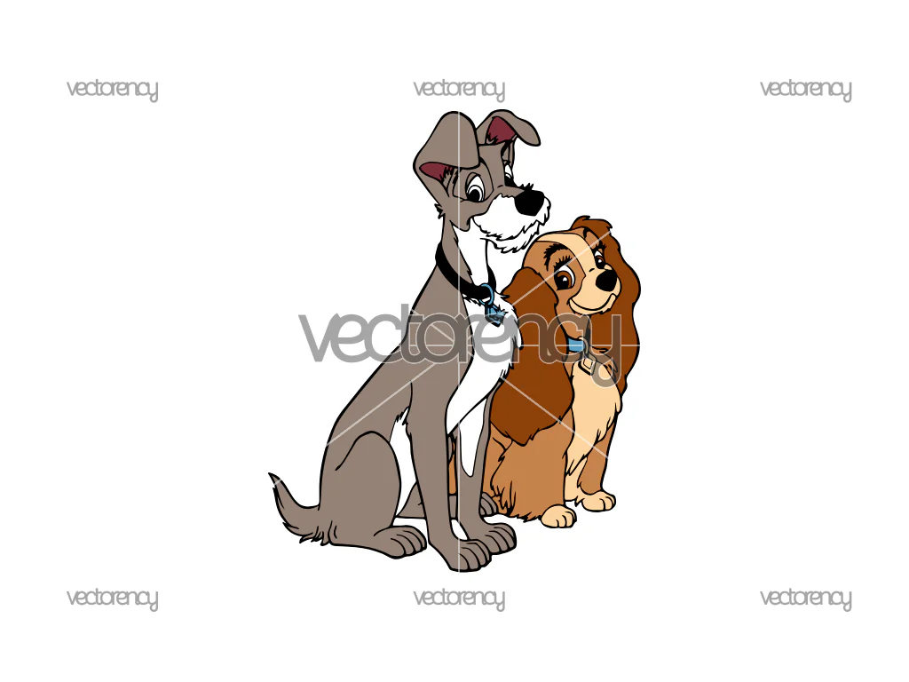Lady And The Tramp Couple Dog