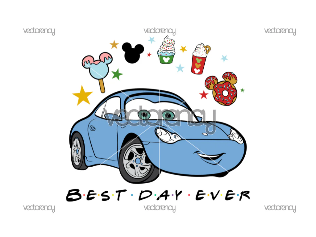 Sally Carrera Best Day Ever PNG Mouse Snacks PNG Family Vacation