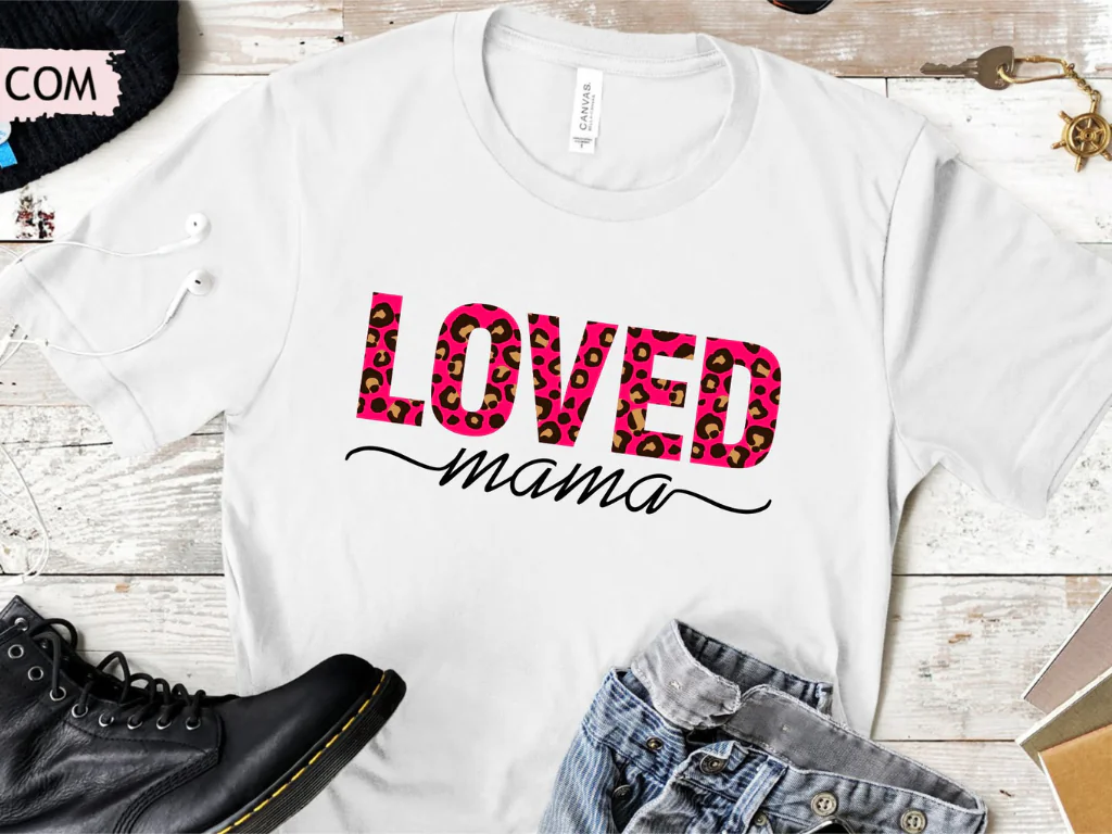 Loved Mama SVG, Valentine’s Day SVG Cut File