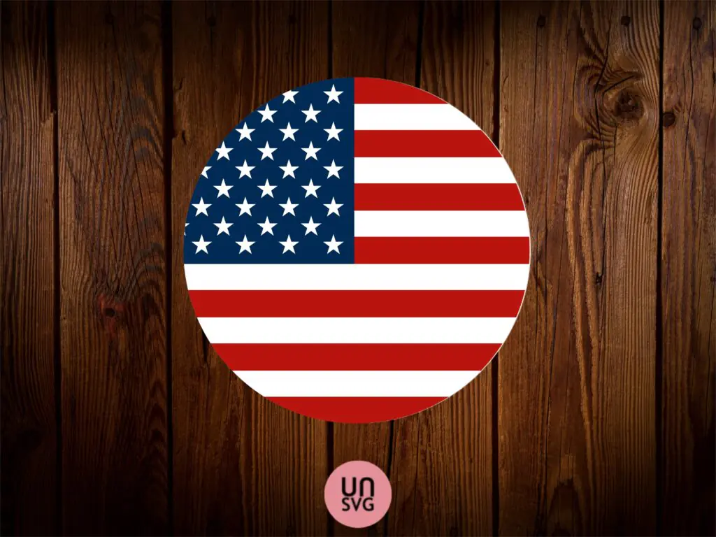 USA Flag – 4th Of July Sign