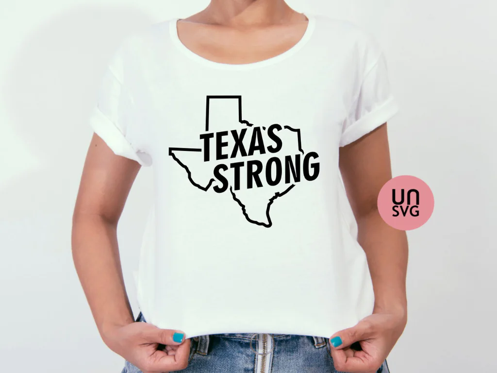 Texas Strong SVG Cut File