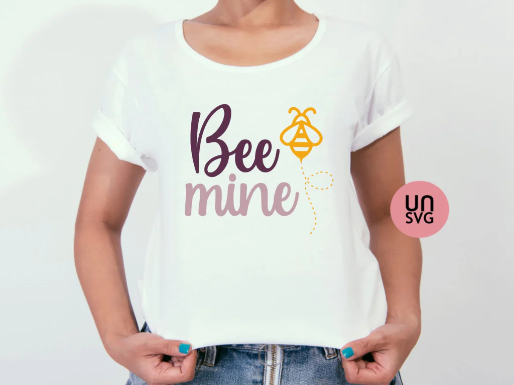 Bee Mine SVG Cricut Files