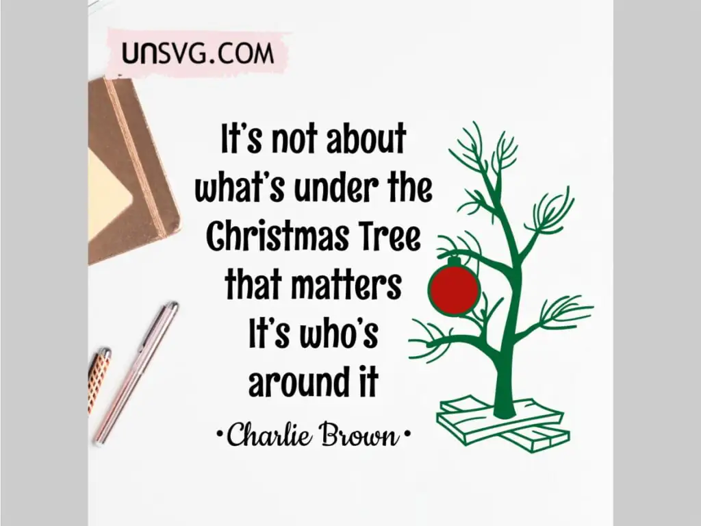 Charlie Brown Christmas Tree Farm SVG