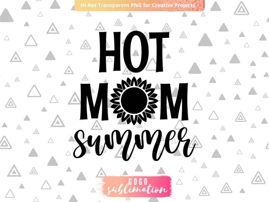 Hot Mom Summer PNG