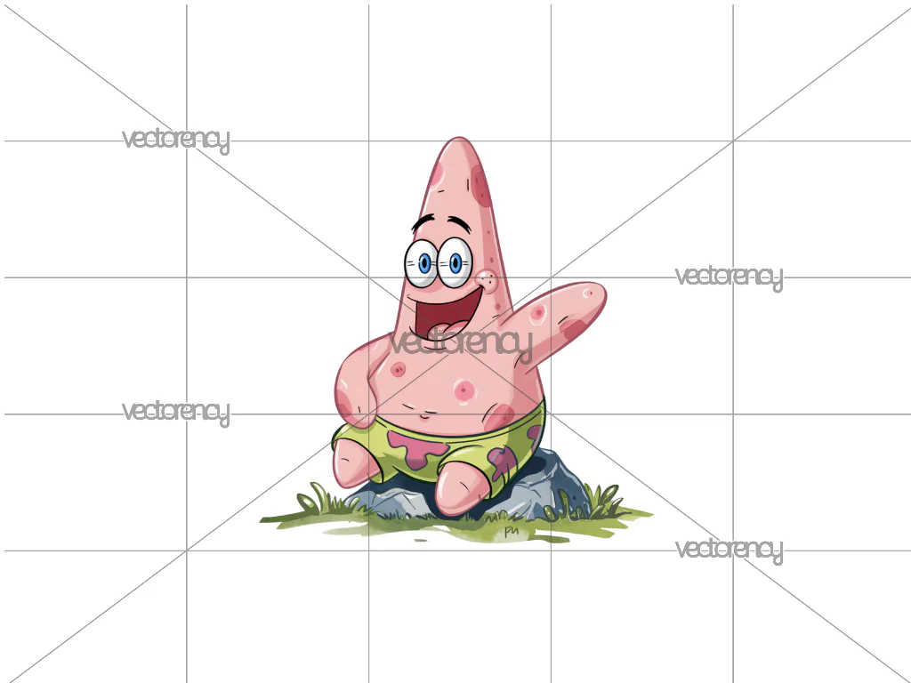 Patrick Star PNG Transparent Background