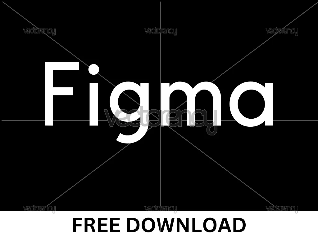 Free Figma Logo White Vector SVG