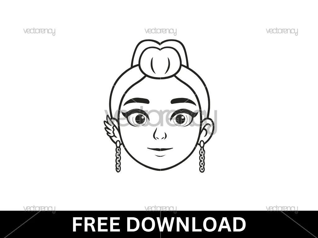 Demon Hunter Clipart SVG Free