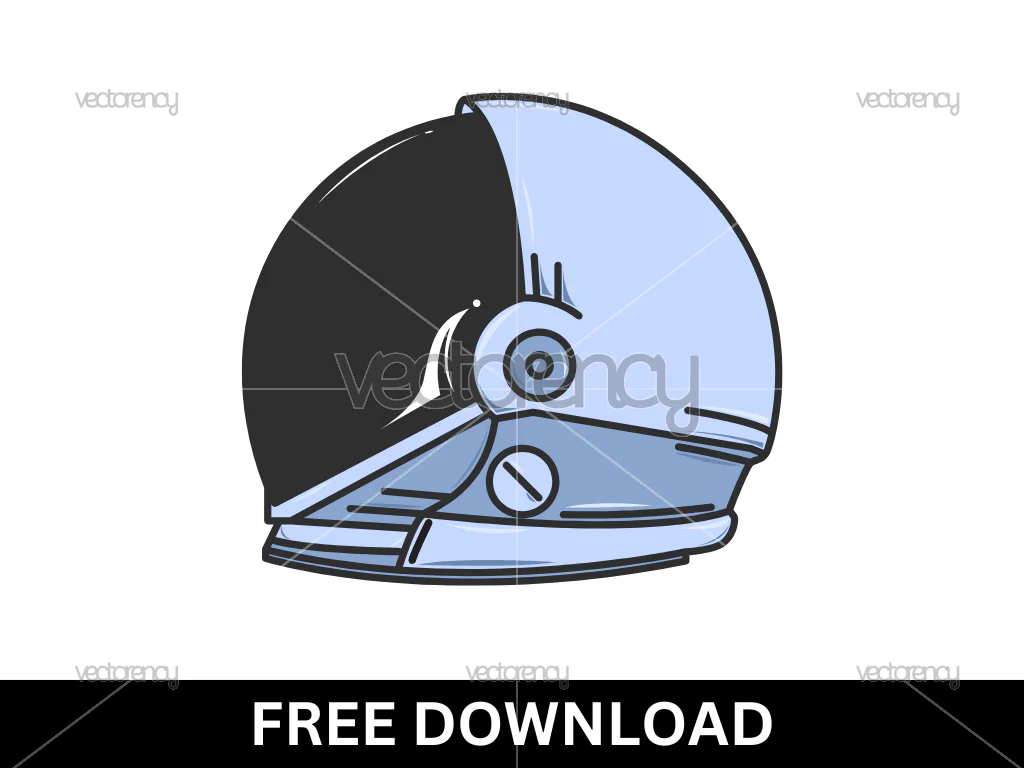 Free Astronaut Helmet SVG