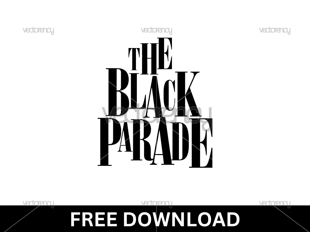 Free The Black Parade Band Logo SVG