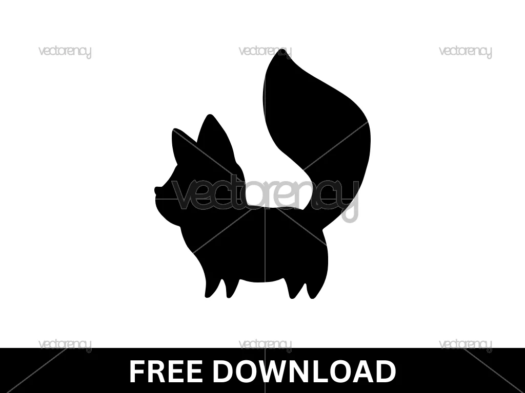 Baby Fox SVG Free
