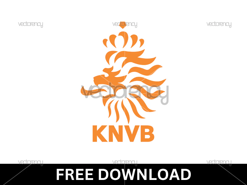 KNVB Netherlands Football Association Logo SVG Free