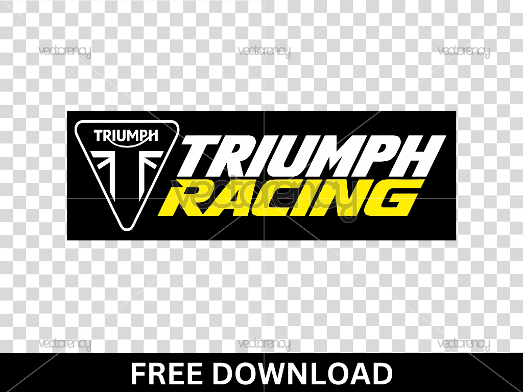Triumph Racing Logo Vector Free