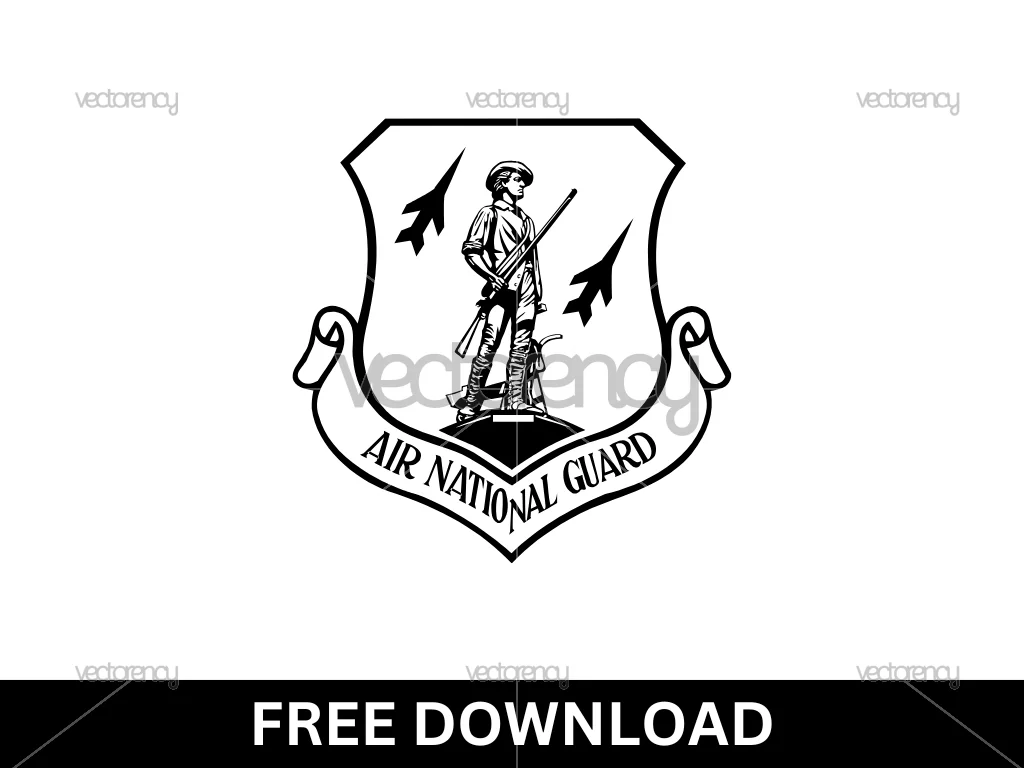 Free Air National Guard Logo Vector SVG