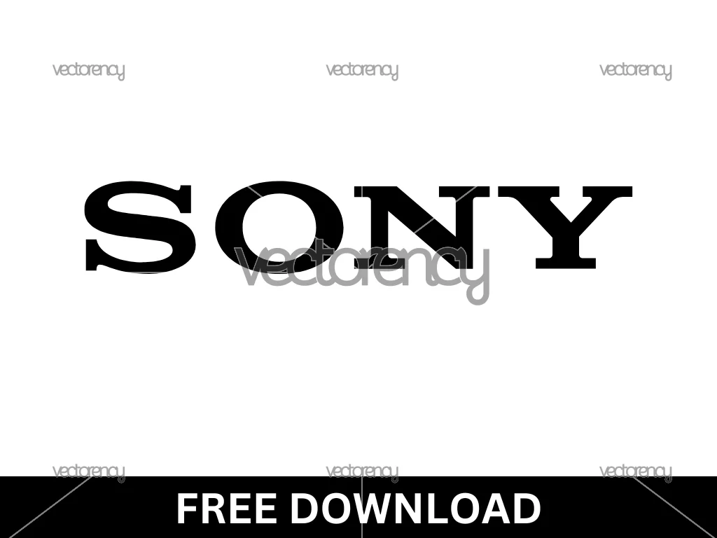 Sony Logo SVG Free