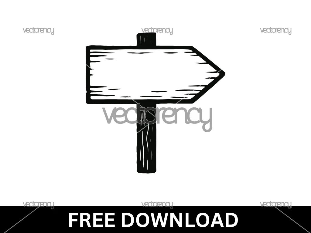 Destination Wood Sign SVG Free