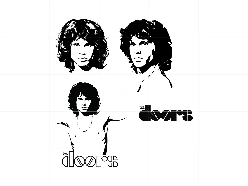 The Doors Jim Morrison SVG