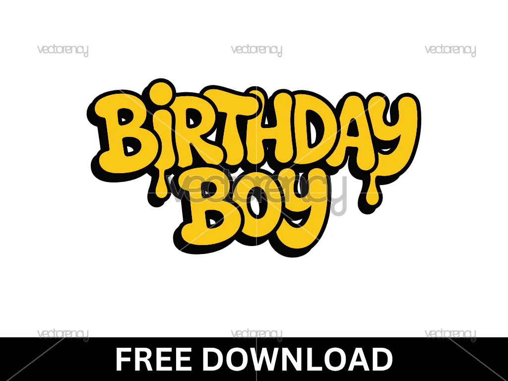 Birthday Boy SVG Free