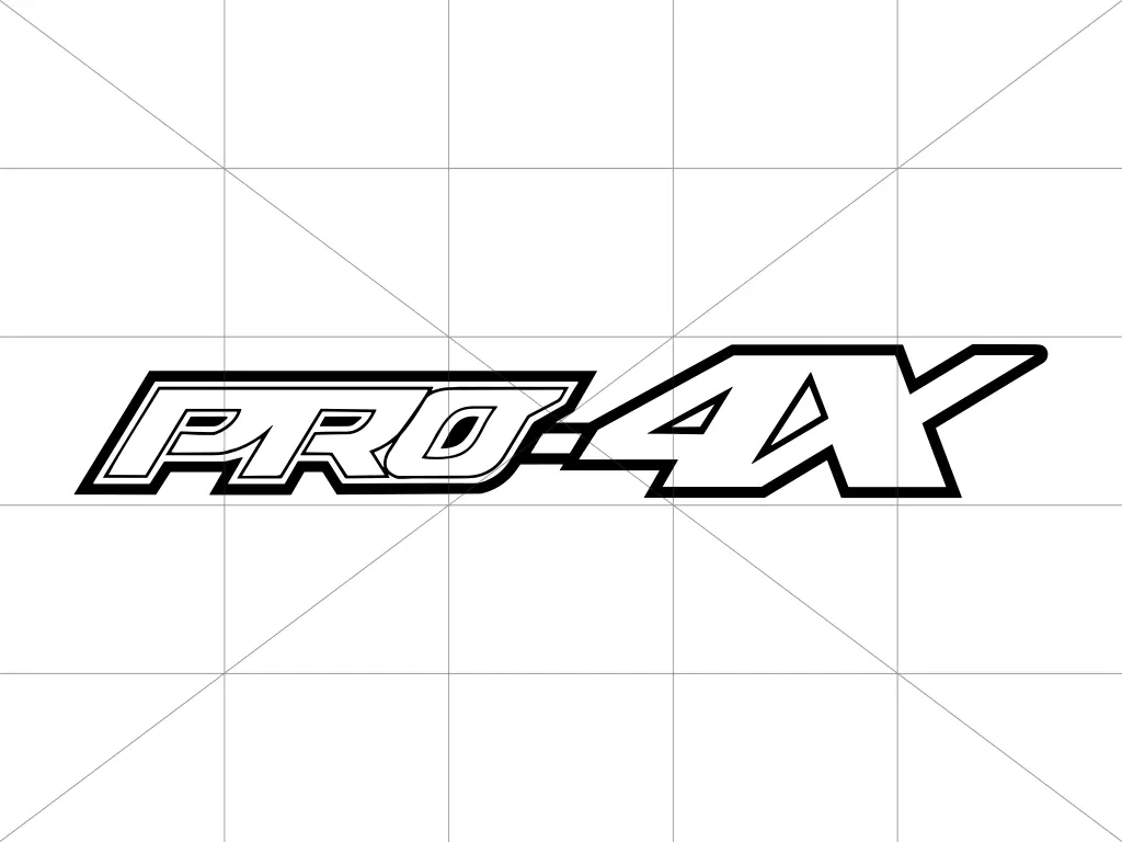 Nissan Pro 4X Logo SVG EPS PNG