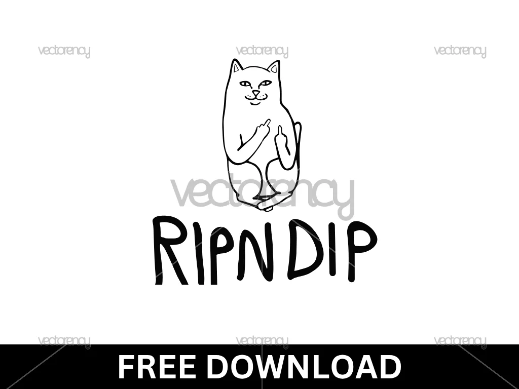Ripndip Cat SVG Cricut Free