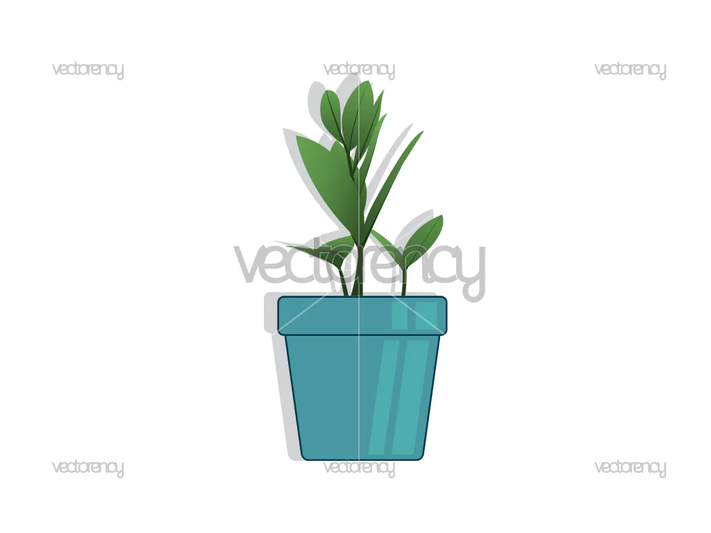 Green Plants Vector