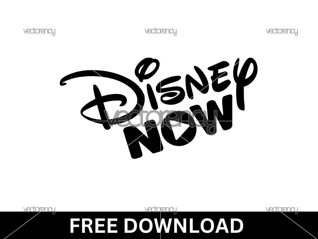 Disney Now Logo SVG Free