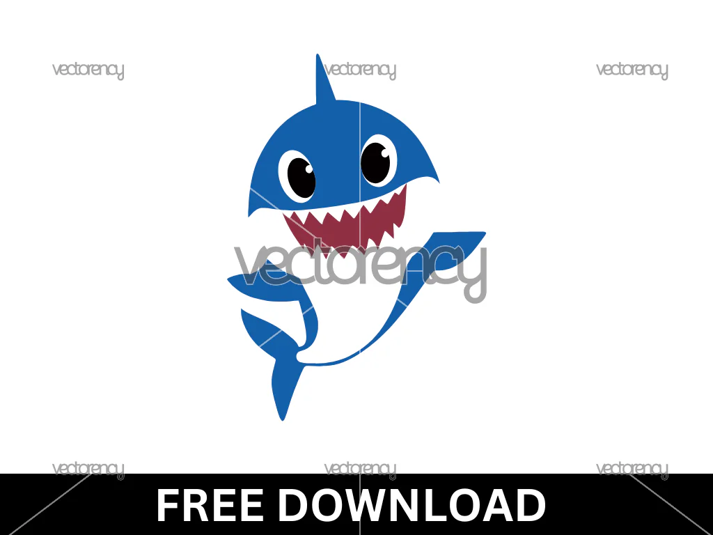 Baby Shark Free SVG