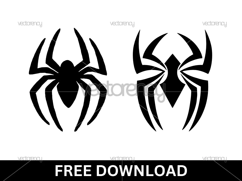 Spider Symbol SVG Free