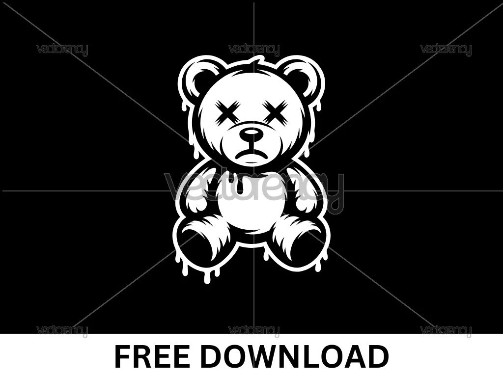 Teddy Bear SVG Free