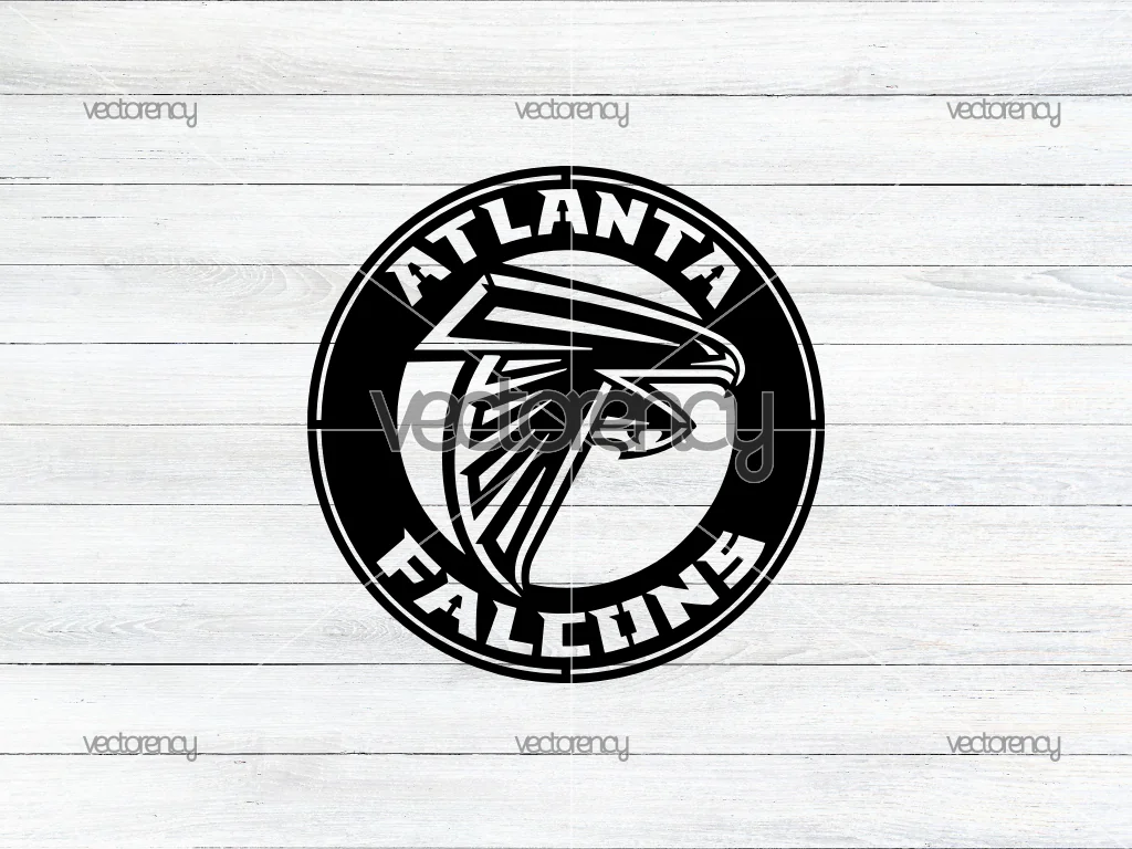 Atlanta Falcons Stencil Vector SVG