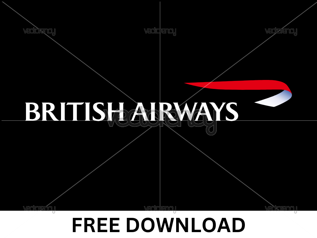 Free British Airways Logo Vector SVG File