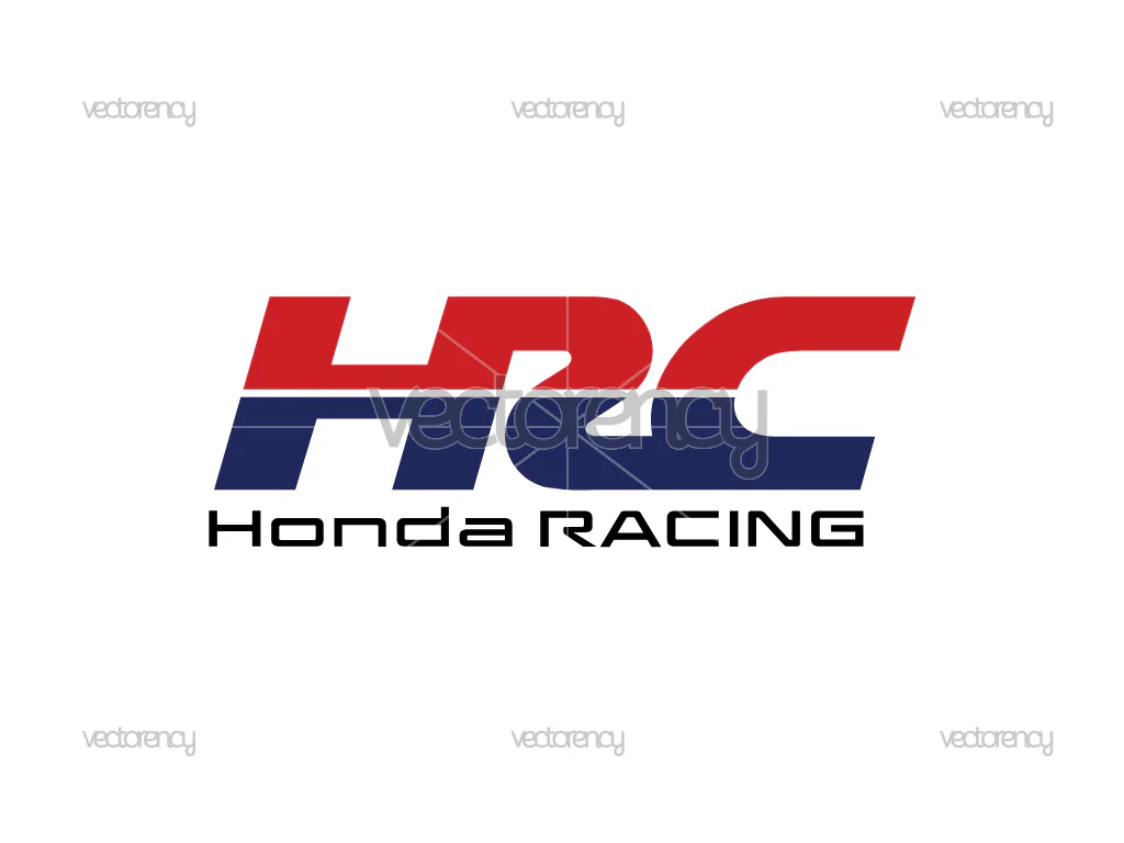 Honda Racing SVG HRC Logo Vector