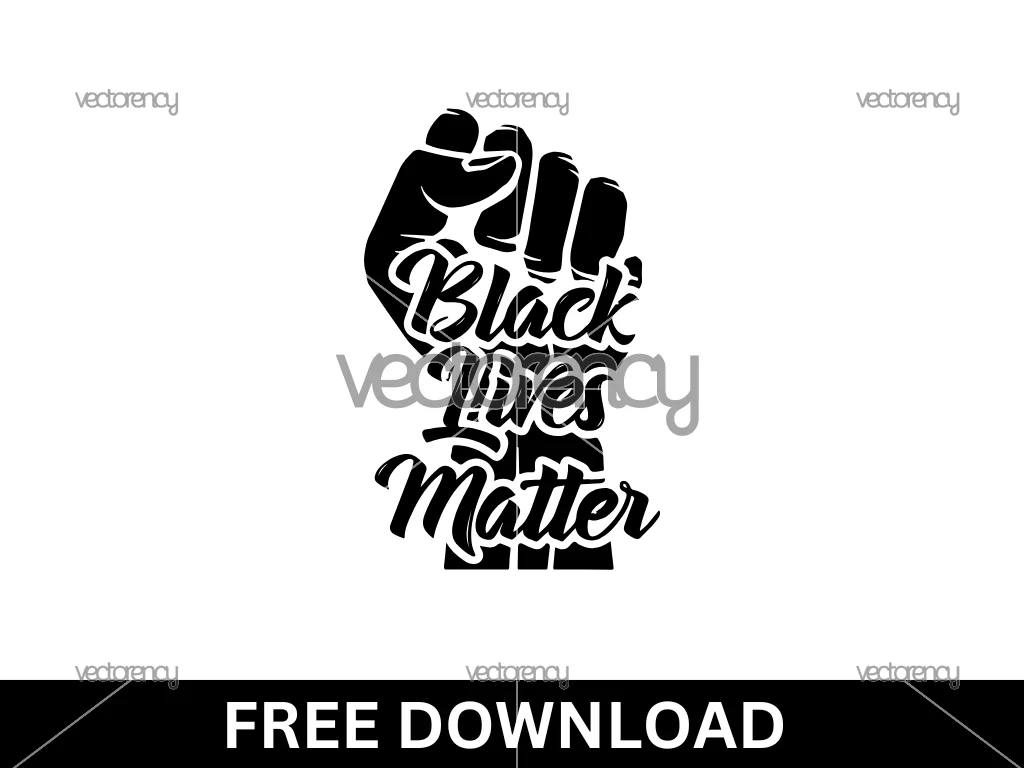 Free Black Lives Matter SVG